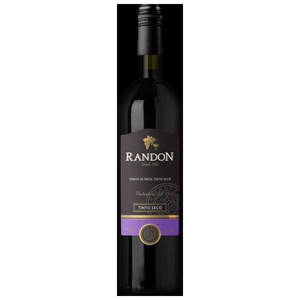 Bebida Vinho Tinto Seco Randon 700ml