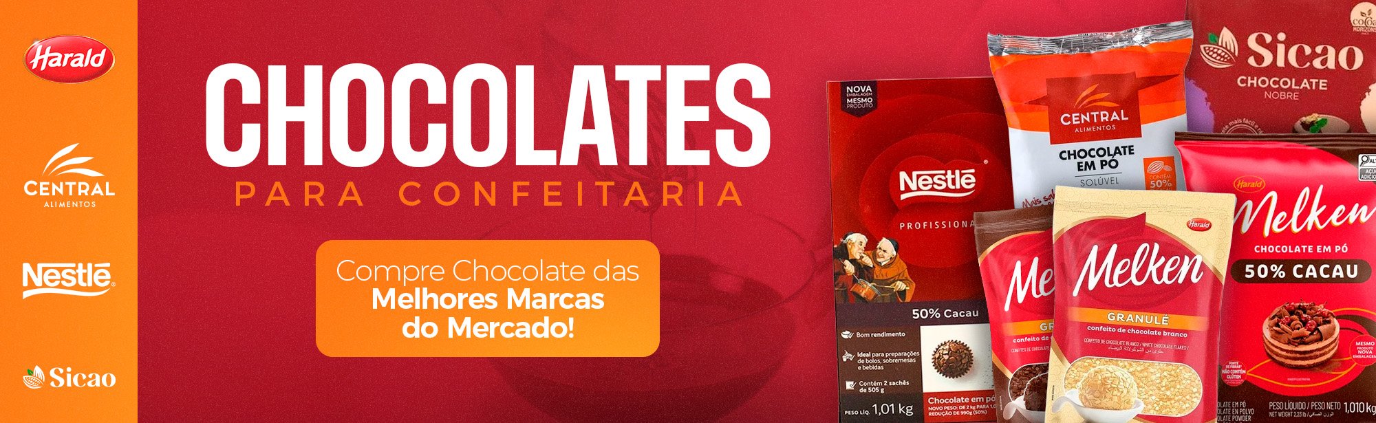 ref a central alimentos banner destaque categorias chocolate desktop